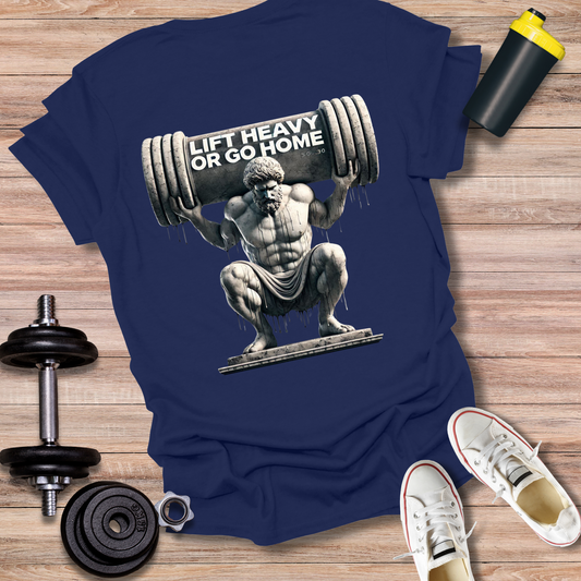 StoicLift Unisex Softstyle T-Shirt – "Lift heavy or go home."