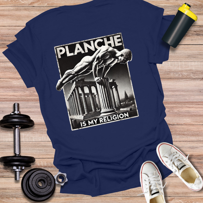 StoicLift Unisex Softstyle T-Shirt – "Planche is my religion."