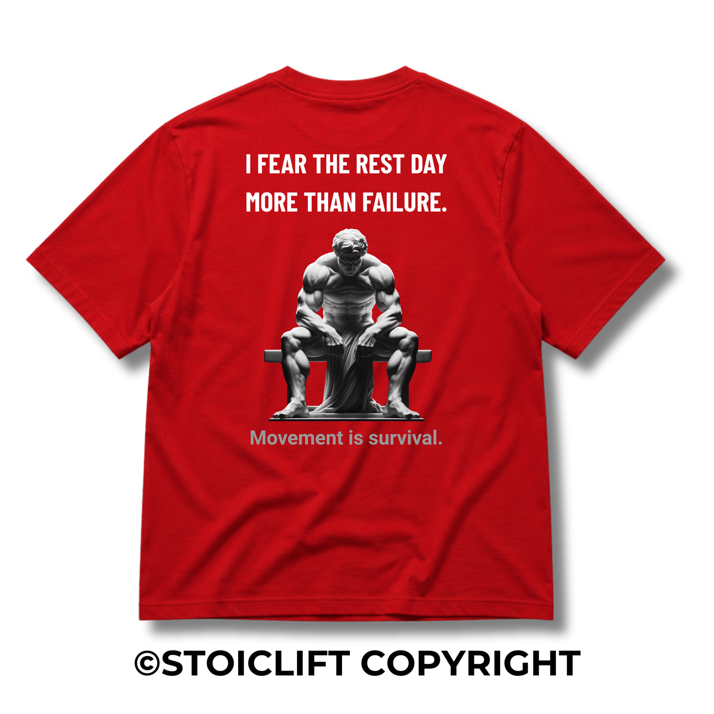 "I FEAR THE REST DAY MORE THAN FAILURE." - Heavyweight Oversized Tee