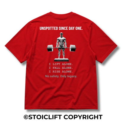 "UNSPOTTED SINCE DAY ONE." - Heavyweight Oversized Tee