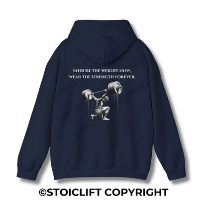 StoicLift Heavy Blend Hoodie - "Endure the Weight Now, Wear the Strength Forever"