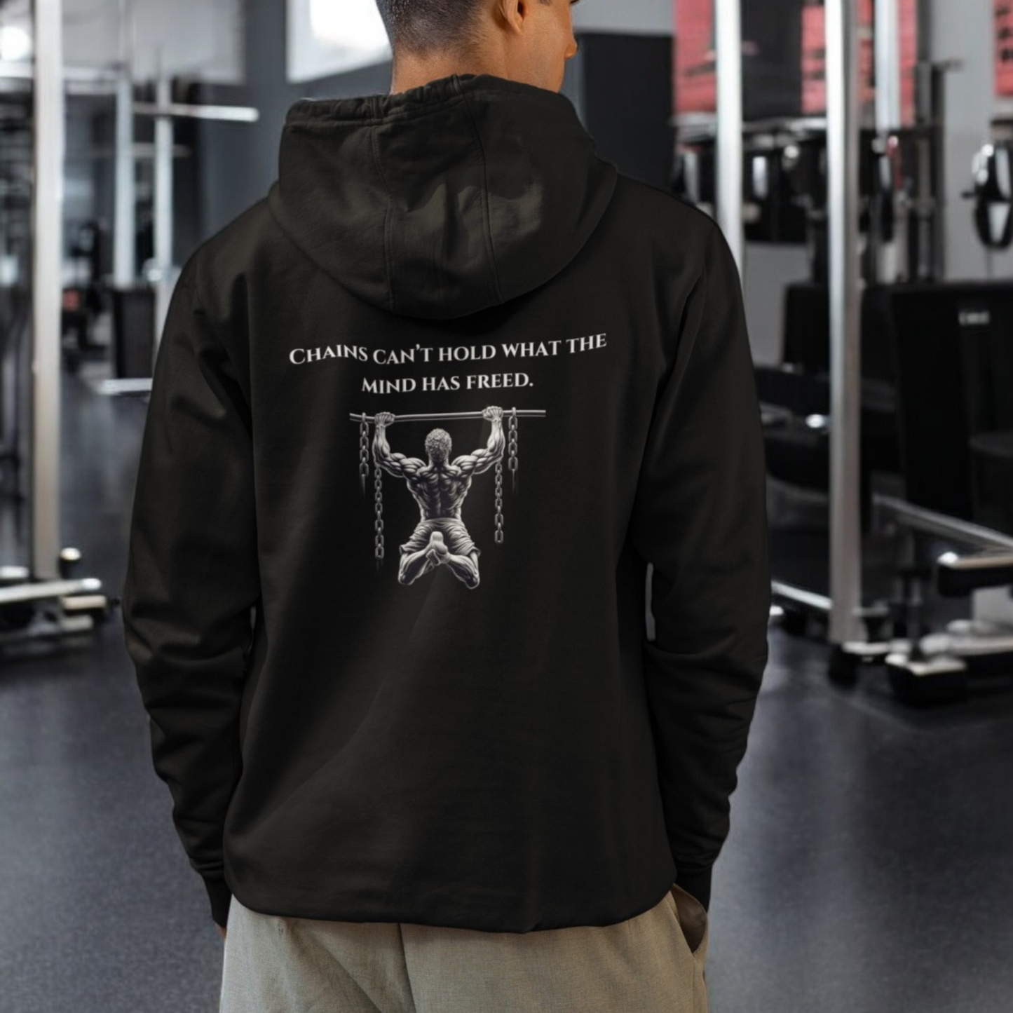 StoicLift Heavy Blend Hoodie - "Chains can’t hold what the mind has freed."