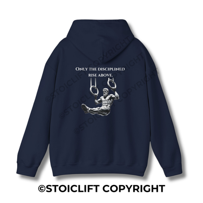 StoicLift Heavy Blend Hoodie - "Only the disciplined rise above."