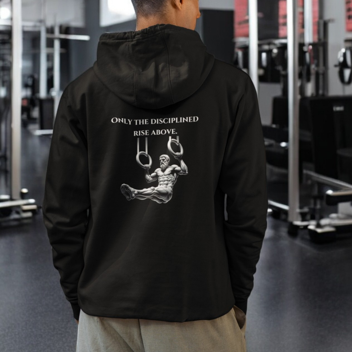 StoicLift Heavy Blend Hoodie - "Only the disciplined rise above."