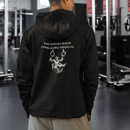 StoicLift Heavy Blend Hoodie - "Discomfort builds unbreakable strength."