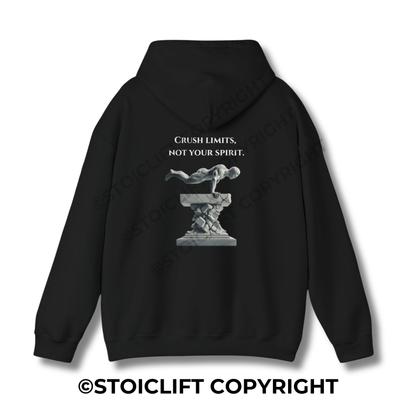 StoicLift Heavy Blend Hoodie - "Crush Limits, Not Your Spirit"