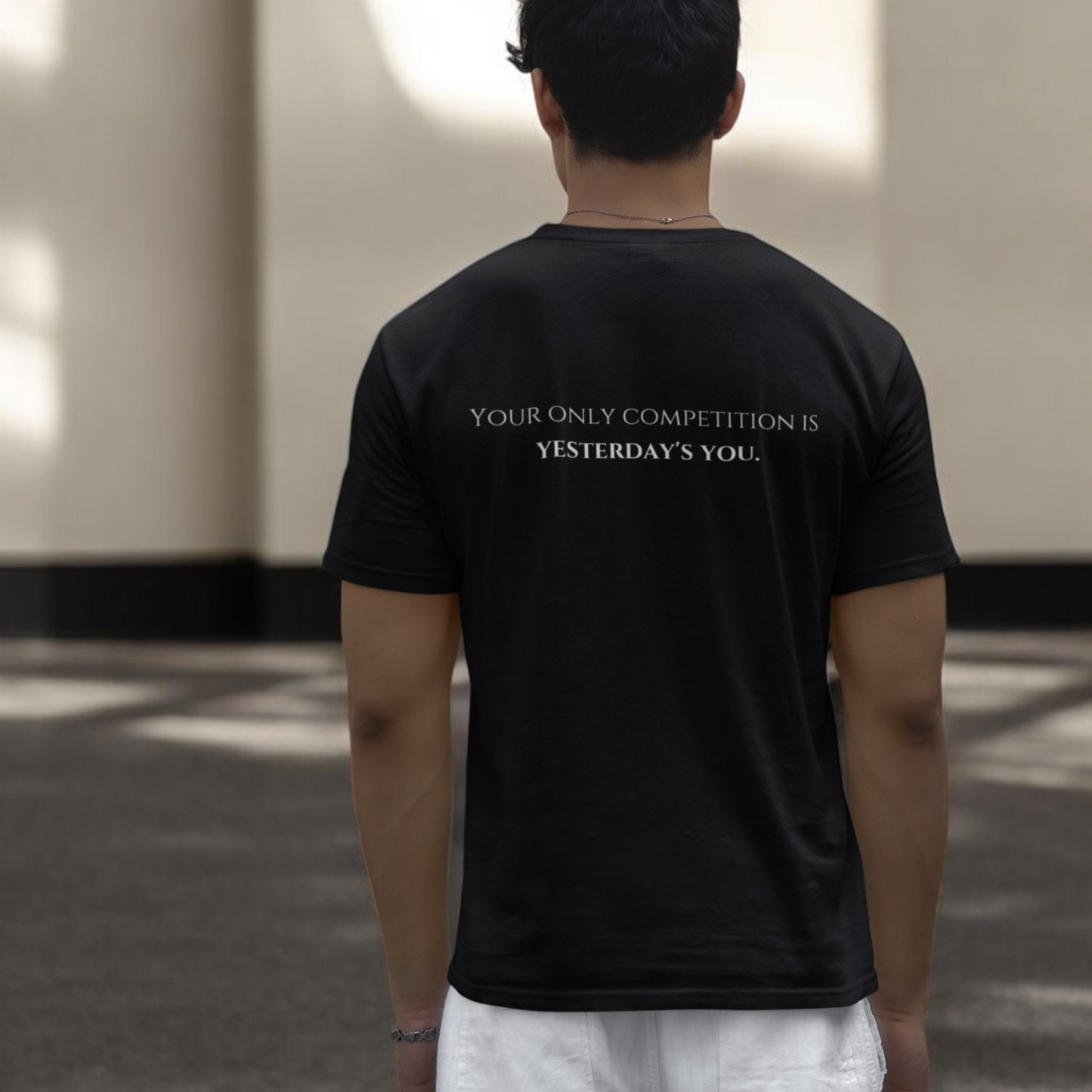 StoicLift Unisex Softstyle T-Shirt – "Your only competition is yesterday's you."