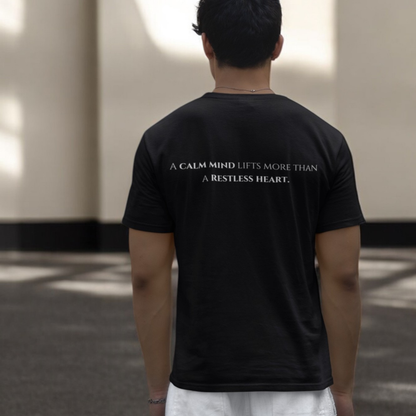 StoicLift Unisex Softstyle T-Shirt – "A calm mind lifts more than a restless heart."