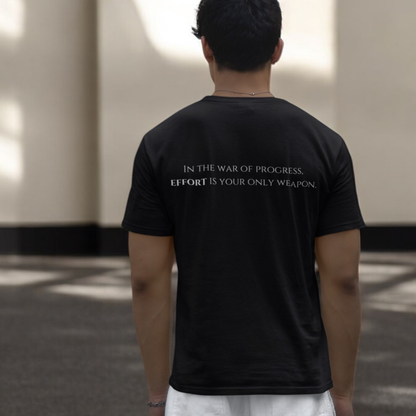 StoicLift Unisex Softstyle T-Shirt – "In the war of progress, effort is your only weapon."