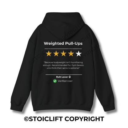 StoicLift Heavy Blend Hoodie - "Weighted Pull-Ups"