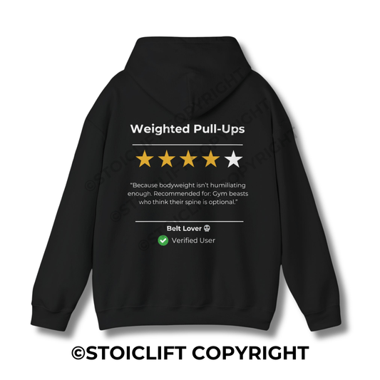 StoicLift Heavy Blend Hoodie - "Weighted Pull-Ups"