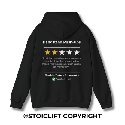 StoicLift Heavy Blend Hoodie - "Handstand Push-Ups"