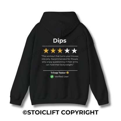 StoicLift Heavy Blend Hoodie - "Dips"