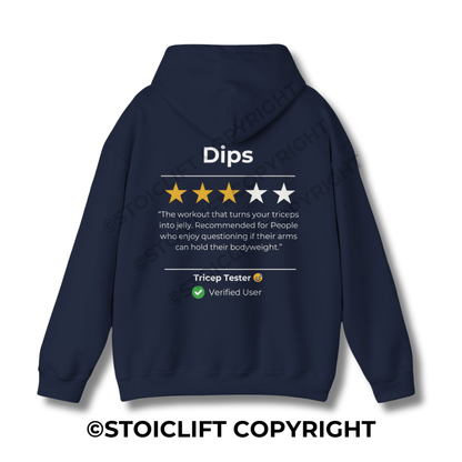 StoicLift Heavy Blend Hoodie - "Dips"