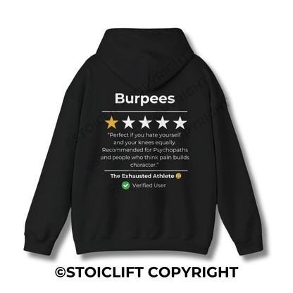 StoicLift Heavy Blend Hoodie - "Burpees"