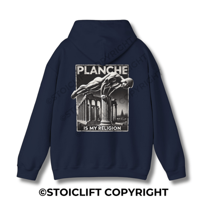 StoicLift Heavy Blend Hoodie - "Planche is my religion."