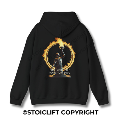 StoicLift Heavy Blend Hoodie - "Fuel your fire, ignite your soul."