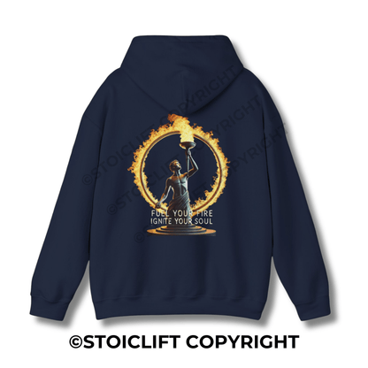 StoicLift Heavy Blend Hoodie - "Fuel your fire, ignite your soul."
