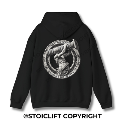 StoicLift Heavy Blend Hoodie - "Carry the weight, embrace the growth."
