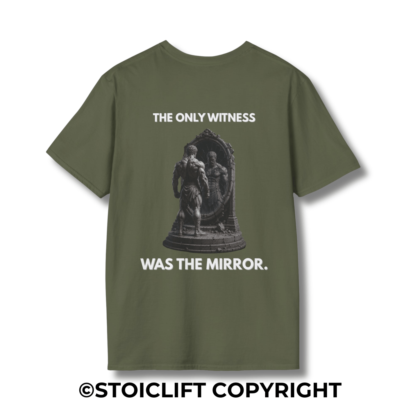 "THE ONLY WITNESS WAS THE MIRROR." - Regular Fit Tee