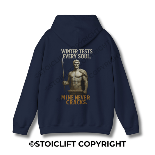 StoicLift Heavy Blend Hoodie - "Winter test every souls. Mine never cracks."