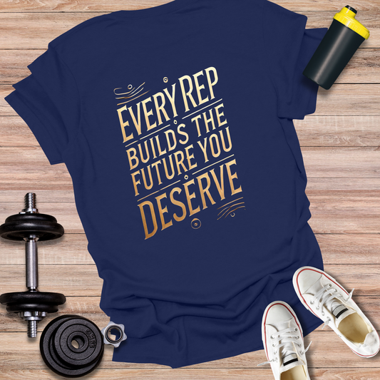 StoicLift Unisex Softstyle T-Shirt – "Every rep builds the future you deserve."