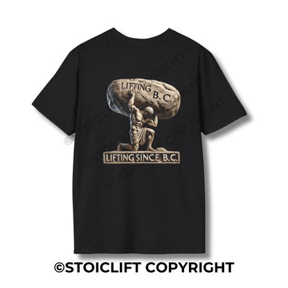 StoicLift Unisex Softstyle T-Shirt – "Lifting since B.C."