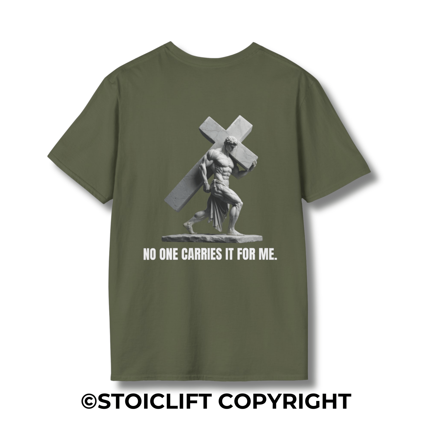 "NO ONE CARRIES IT FOR ME." – T-Shirt