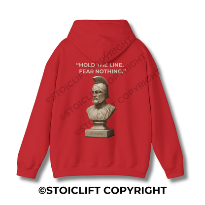 StoicLift Heavy Blend Hoodie - "Hold the line, fear nothing."
