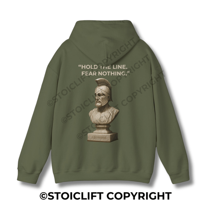 StoicLift Heavy Blend Hoodie - "Hold the line, fear nothing."