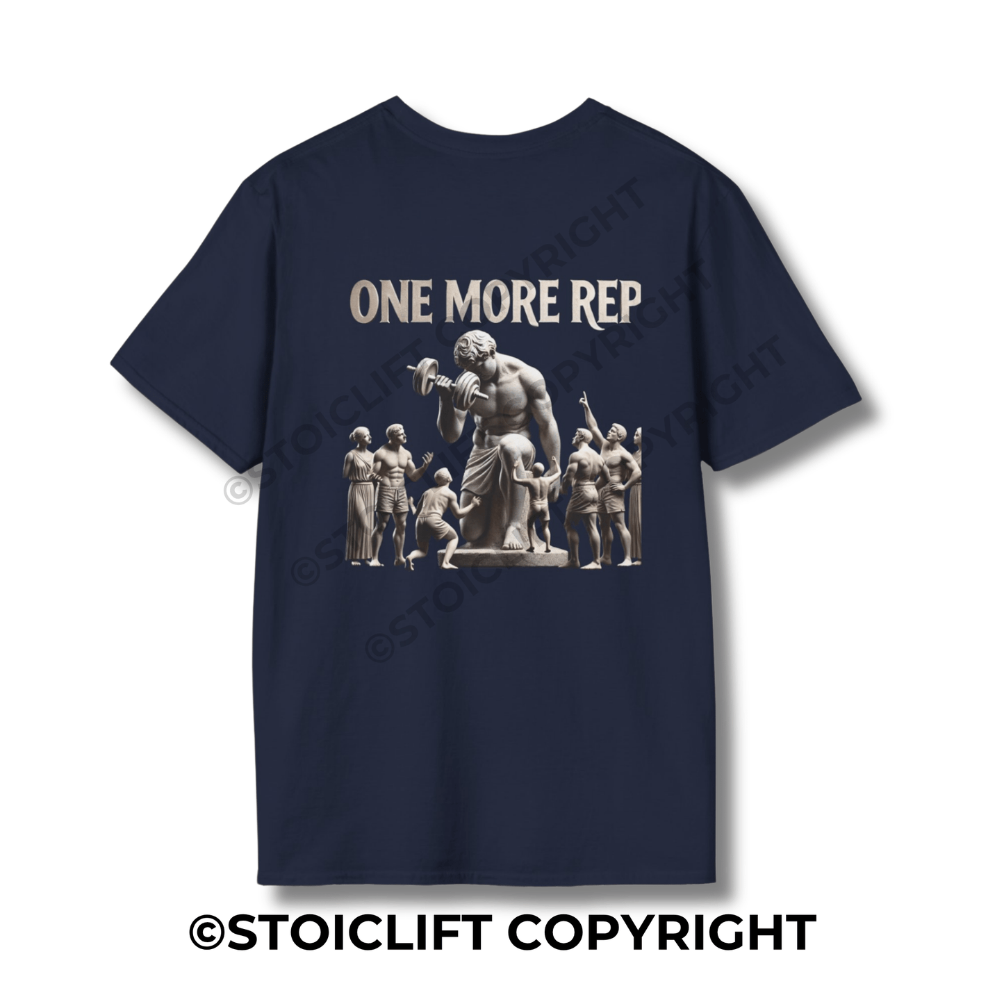 StoicLift Unisex Softstyle T-Shirt – "One more rep."
