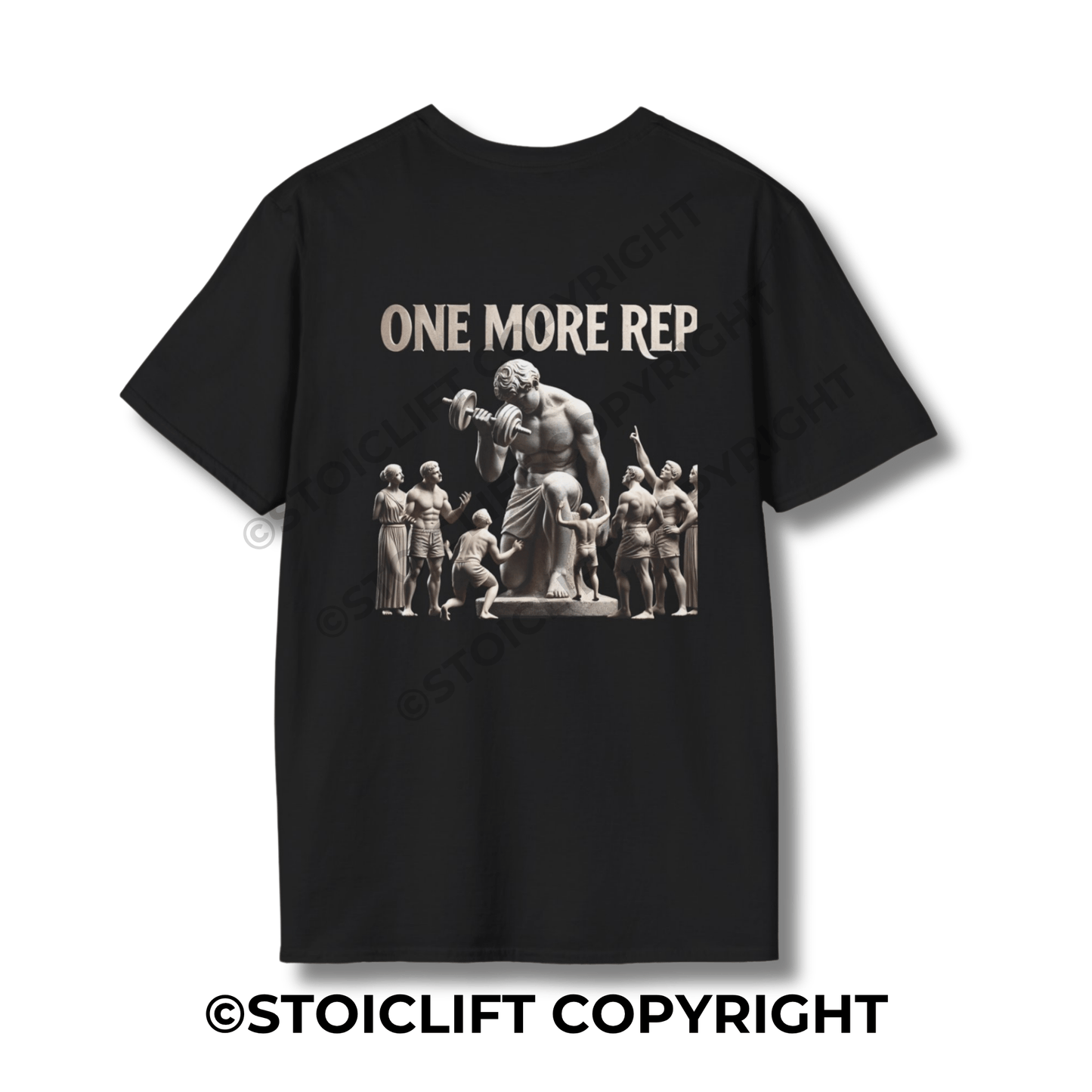 StoicLift Unisex Softstyle T-Shirt – "One more rep."