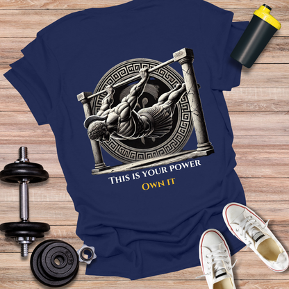 StoicLift Unisex Softstyle T-Shirt – "This is your power. Own it."