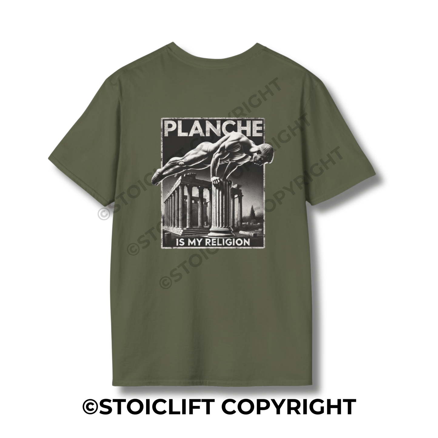 "Planche is my religion." - T-Shirt