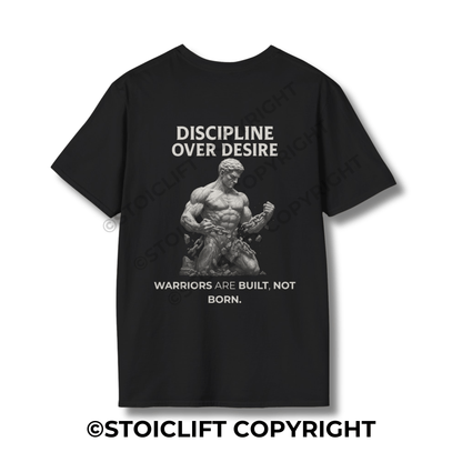 StoicLift Unisex Softstyle T-Shirt – "Discipline over desire."