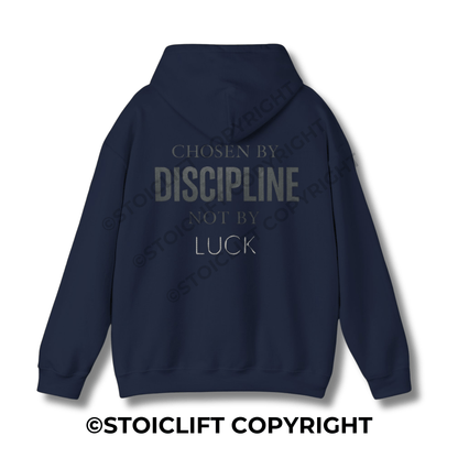 StoicLift Heavy Blend Hoodie - "Chosen by discipline, not by luck."
