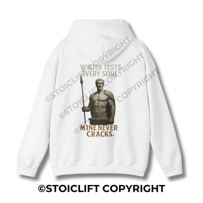 StoicLift Heavy Blend Hoodie - "Winter test every souls. Mine never cracks."