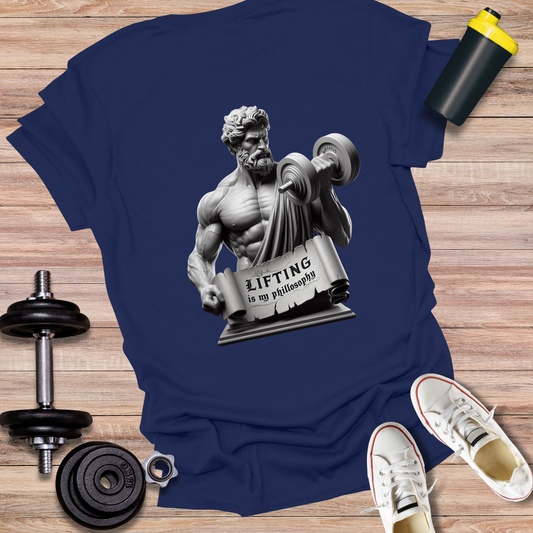 StoicLift Unisex Softstyle T-Shirt – "Lifting is my philosophy."