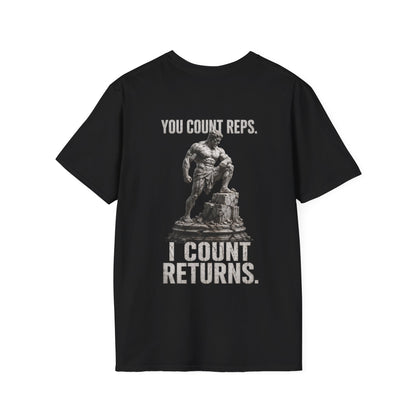 "Count Returns" – Regular Fit Tee