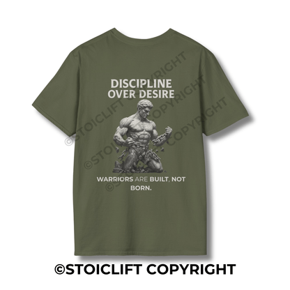 StoicLift Unisex Softstyle T-Shirt – "Discipline over desire."