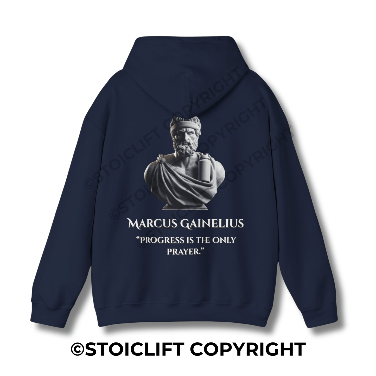 StoicLift Heavy Blend Hoodie - "Marcus Gainelius."