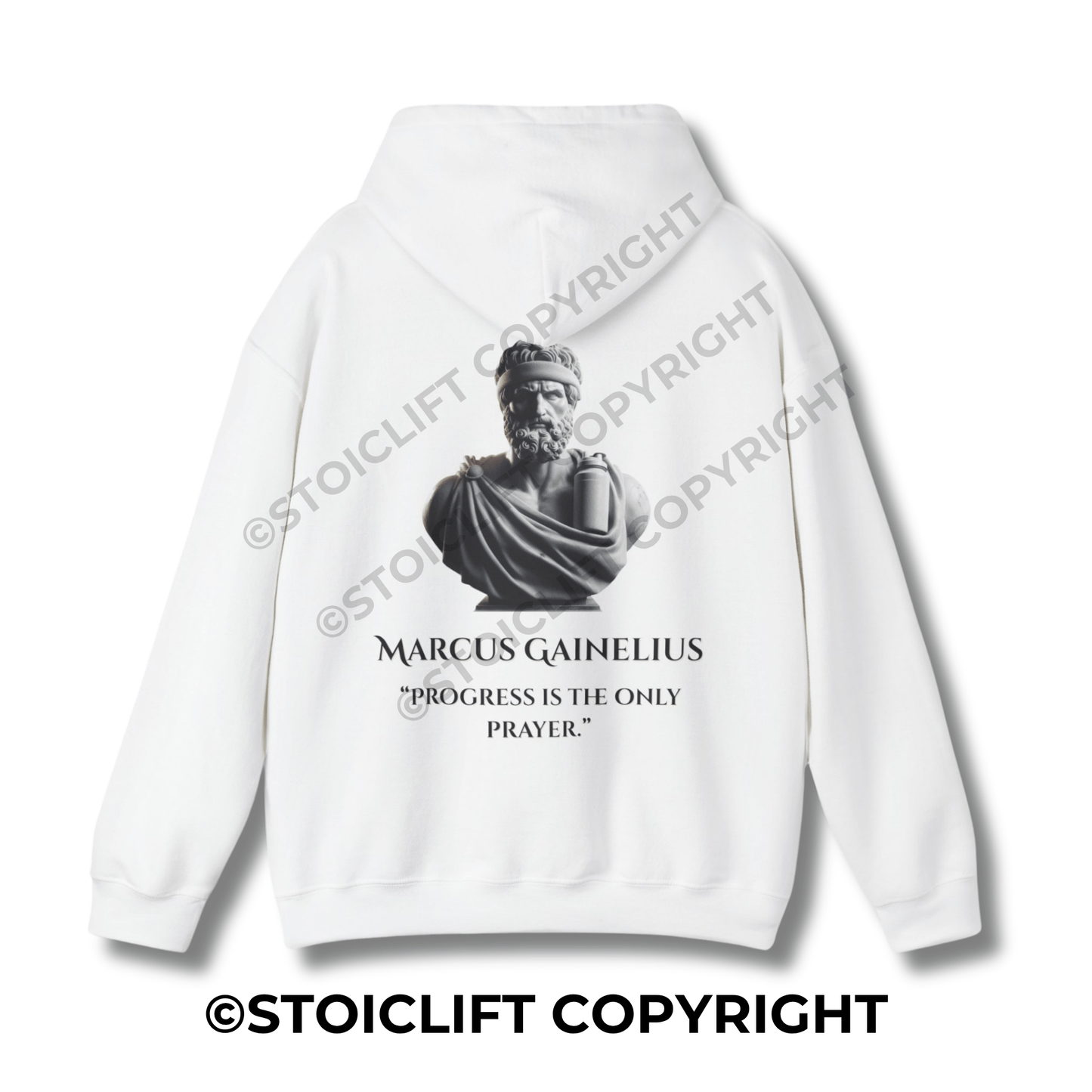 StoicLift Heavy Blend Hoodie - "Marcus Gainelius."