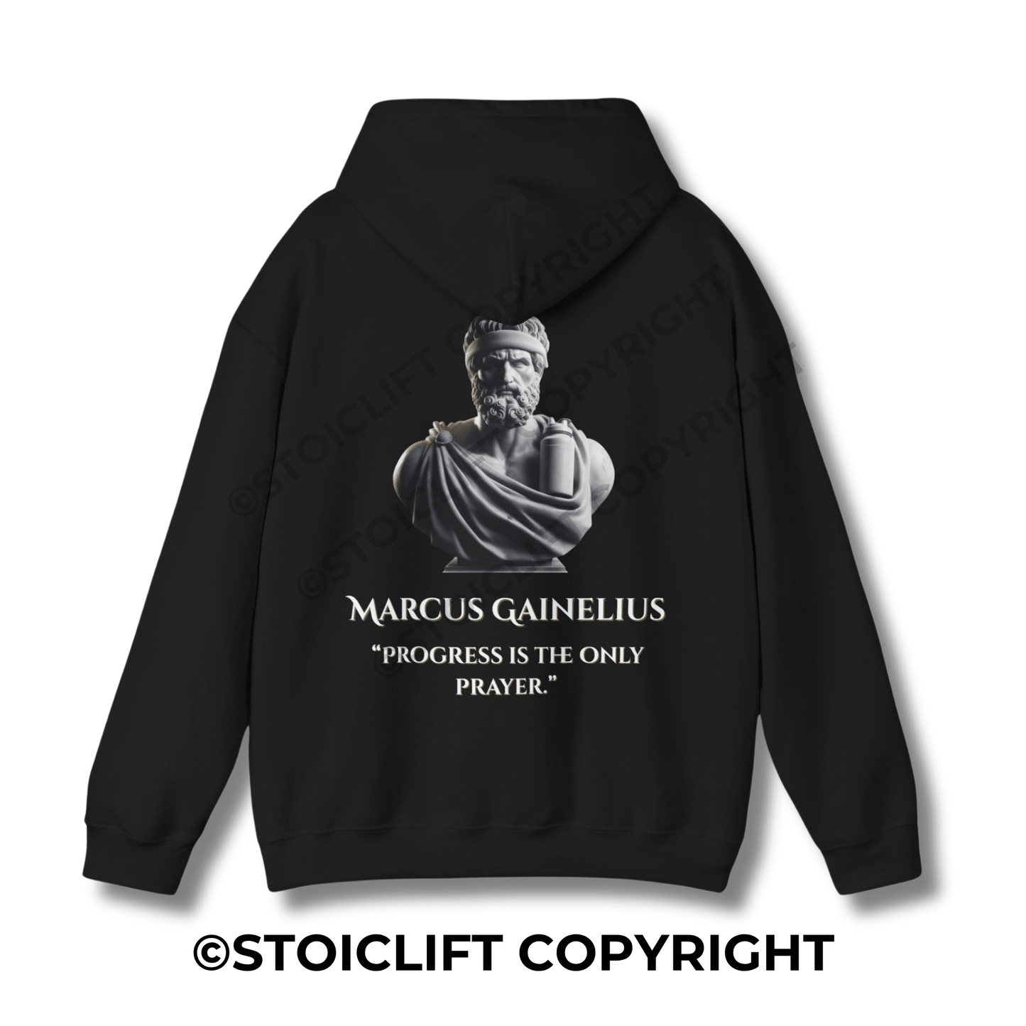 StoicLift Heavy Blend Hoodie - "Marcus Gainelius."