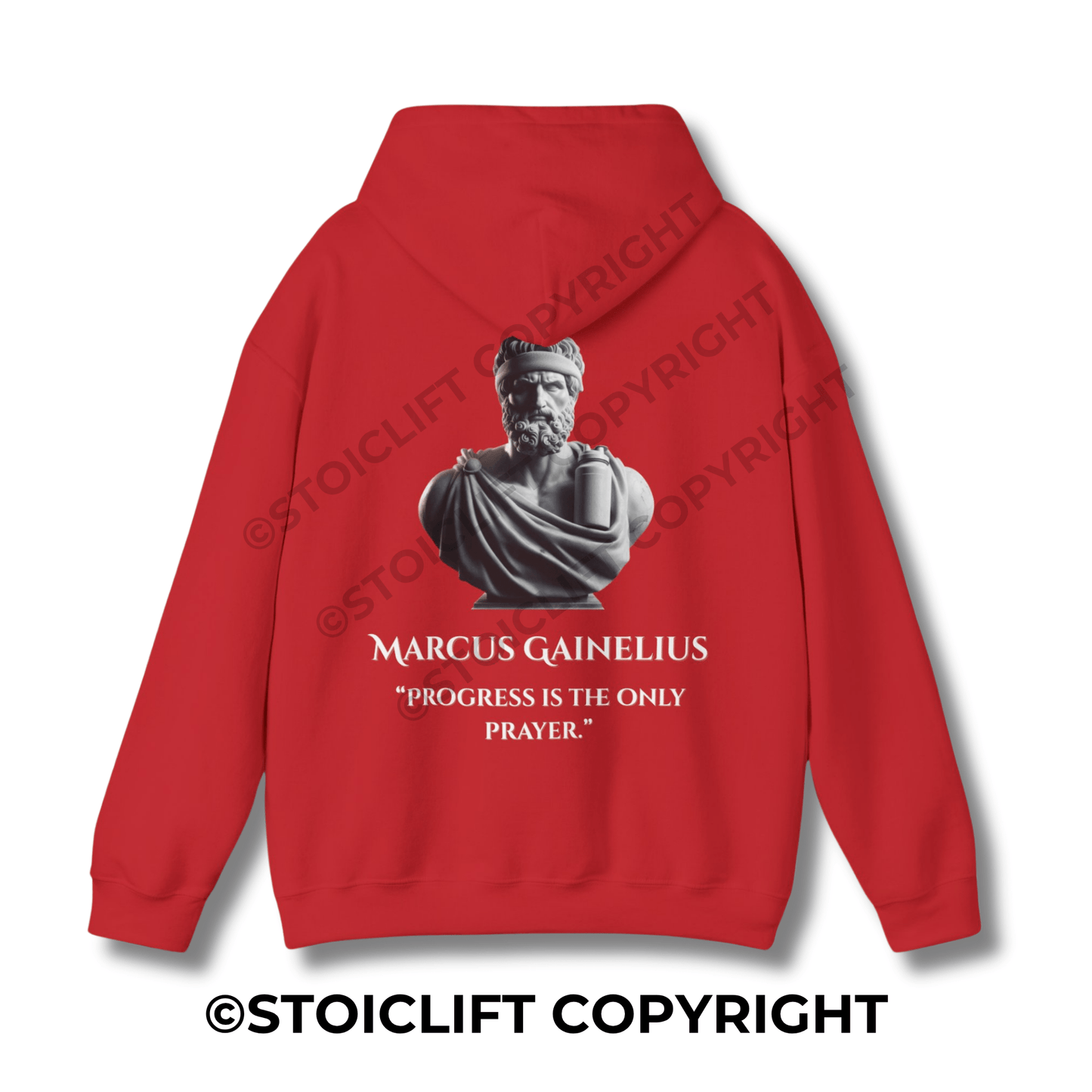 StoicLift Heavy Blend Hoodie - "Marcus Gainelius."
