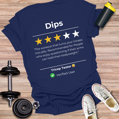 StoicLift Unisex Softstyle T-Shirt – "Dips"