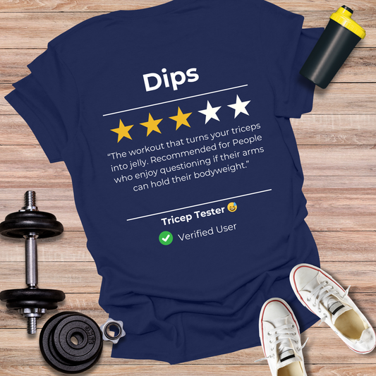 StoicLift Unisex Softstyle T-Shirt – "Dips"