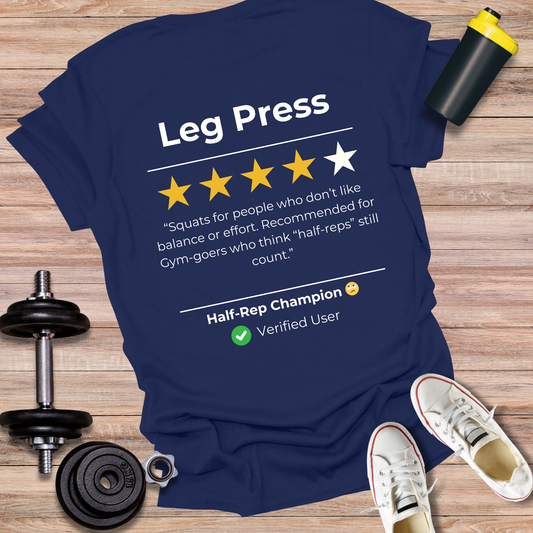 StoicLift Unisex Softstyle T-Shirt – "Leg Press"
