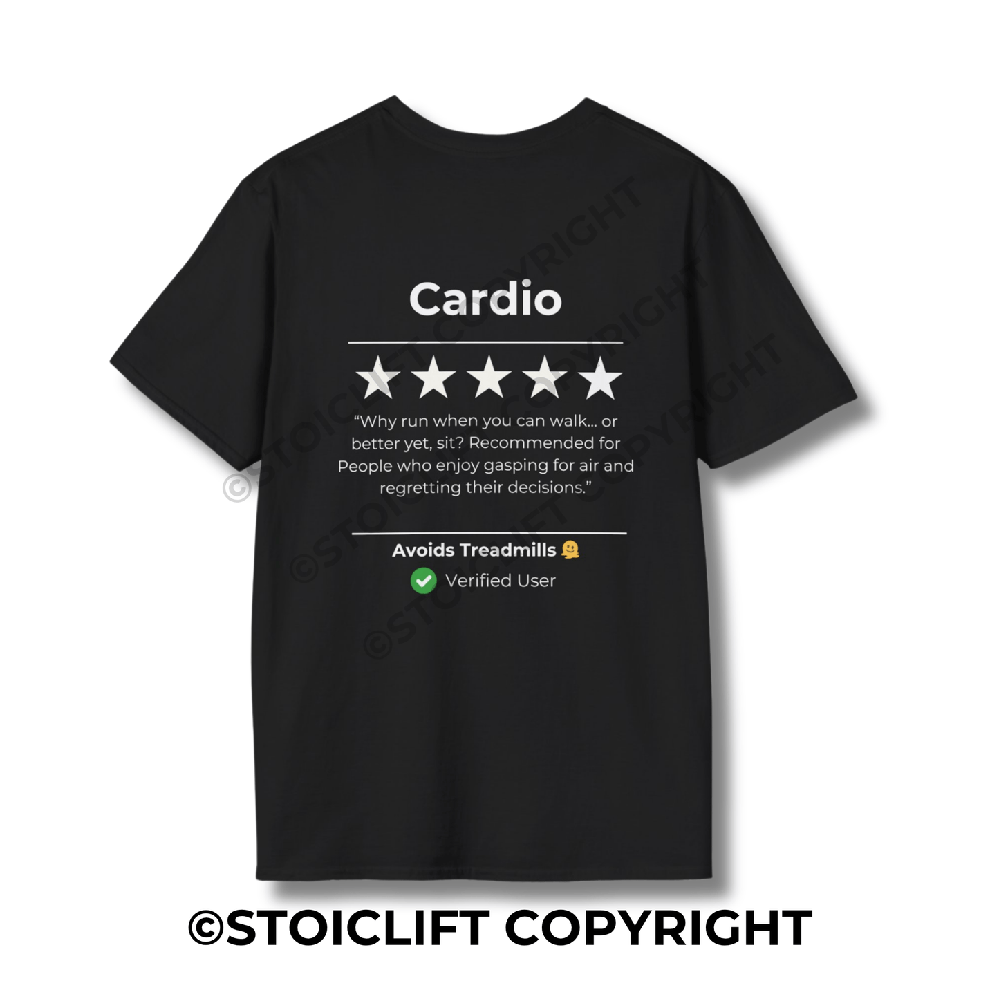StoicLift Unisex Softstyle T-Shirt – "Cardio"