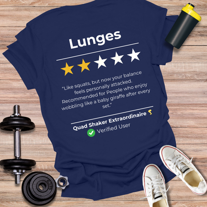 StoicLift Unisex Softstyle T-Shirt – "Lunges"