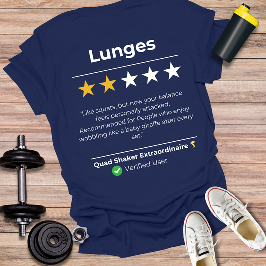 StoicLift Unisex Softstyle T-Shirt – "Lunges"